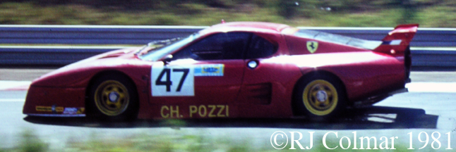 Ferrari 512 BB LM, Le Mans