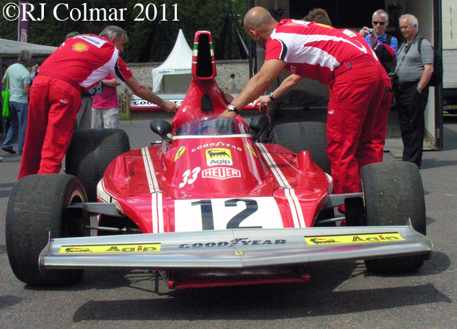 Ferrari 312 B3, Goodwood, FoS