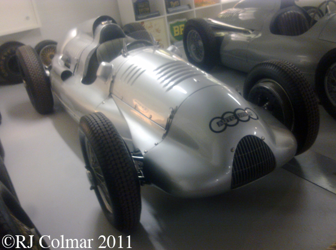 Auto Union Type D, Donington Park Museum 