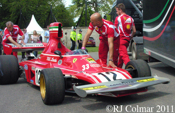 Ferrari 312 B3, Goodwood, FoS