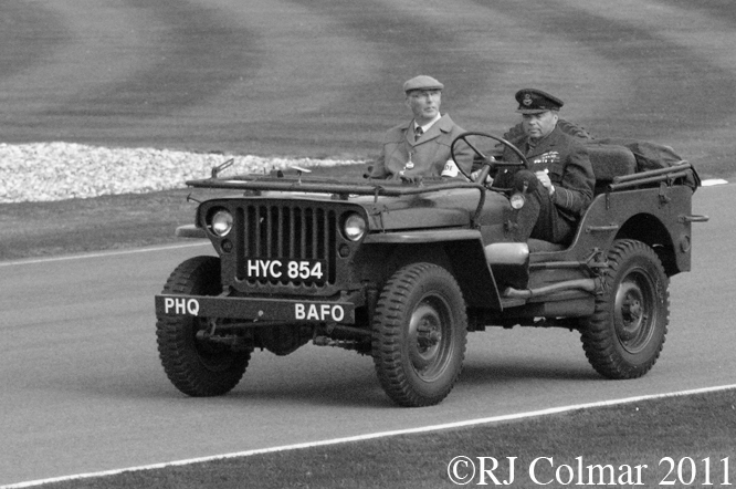 Willys Jeeps were built under licence by Ford of Britain during WW2 