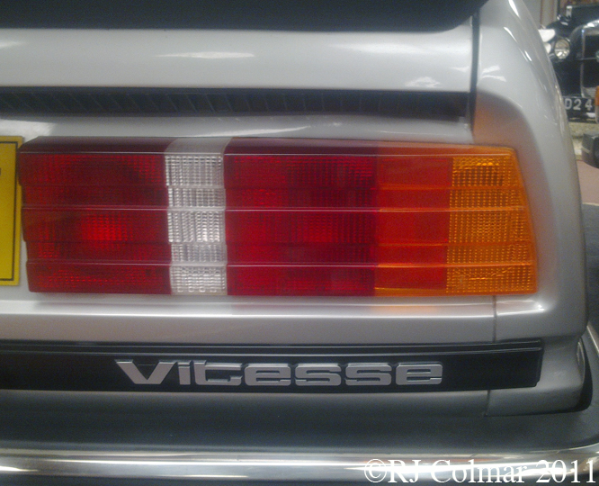 The Vitesse badge hitherto associated with Triumph models belies the fact