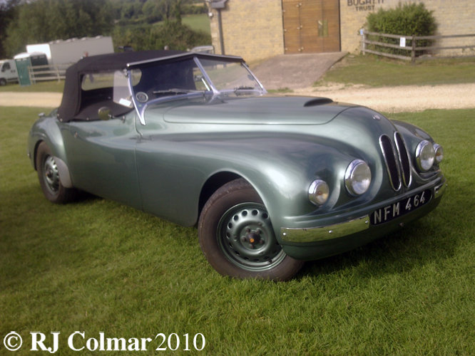 Between 1948 and 1953 Bristol Cars built 611 401 coupes and 23 mechanically