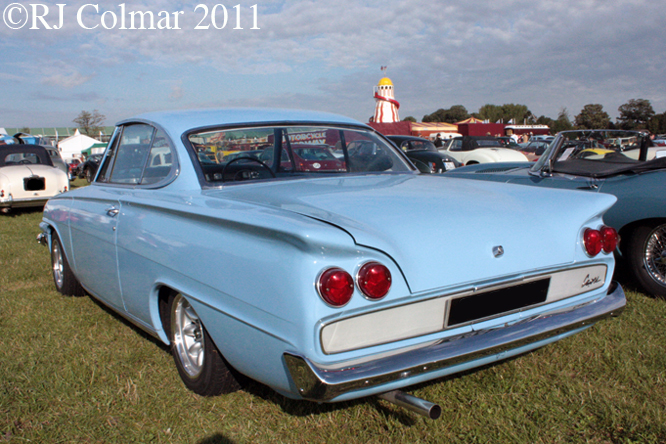 Ford Consul Capri Goodwood Revival Body assembly was out sourced to 