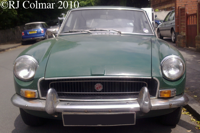 MGB GT In 1970 a version of the GT was launched complete with a black grill