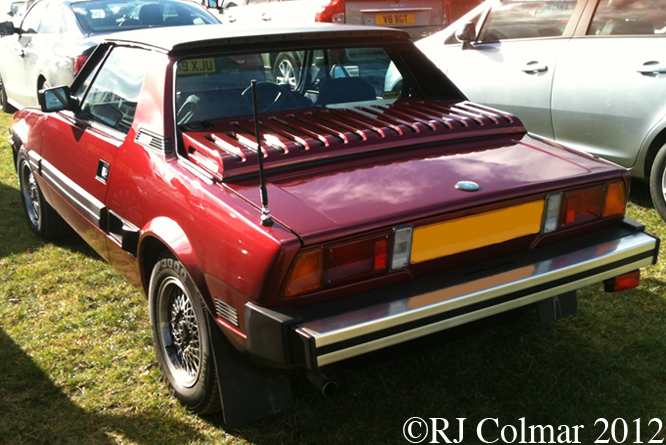  wheel drive FIAT 128 featuring and iron block and alloy head with a 