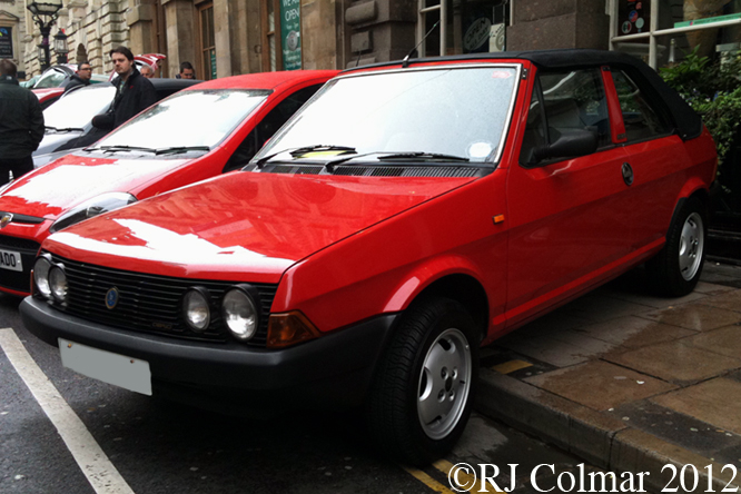 Like the X1 9 the Fiat Strada