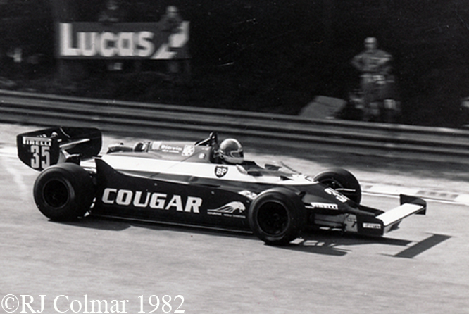 Toleman Hart TG 181C, British Grand Prix, Brands Hatch