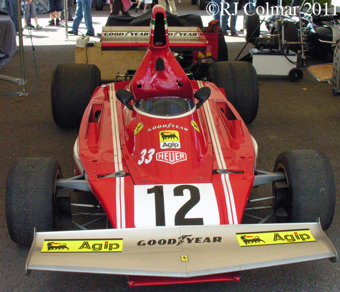 Ferrari 312 B3, Goodwood, FoS