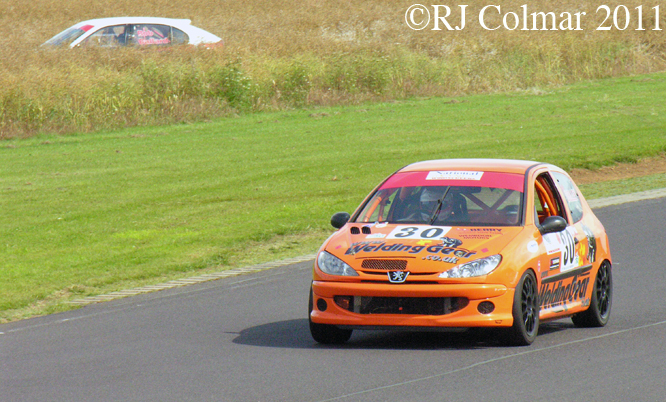 Tony Dolley, Peugeot 206 GTi, Castle Combe, BECRW