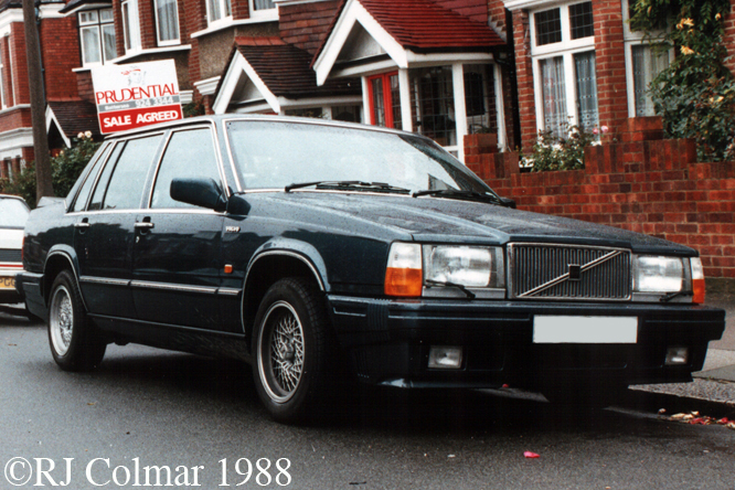 01 760 Turbo sc Volvo 760 Turbo, Streatham