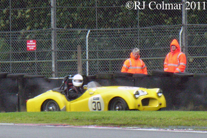 Brian White, Triumph TR2, Gold Cup, Oulton Park