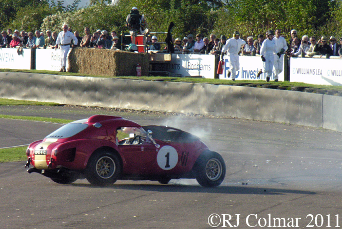 AC Cobra, Gerhard Berger, Goodwood Revival  