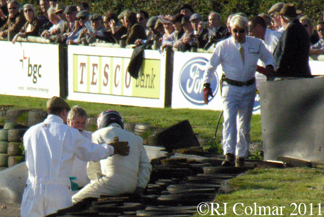 AC Cobra, Gerhard Berger, Goodwood Revival  