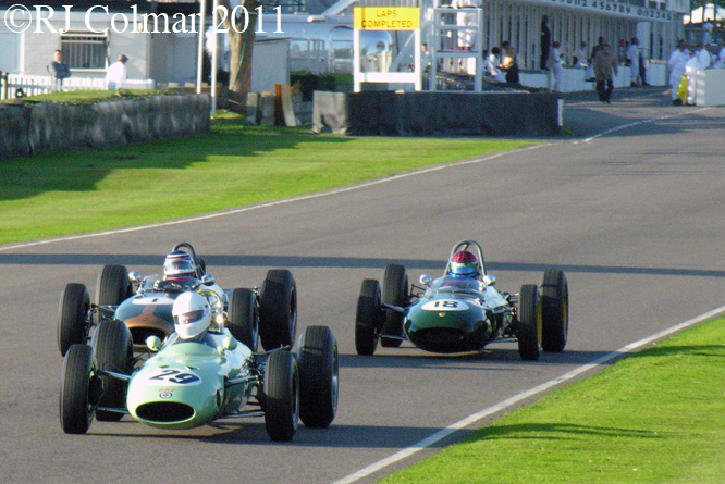 BRP-BRM, Brabham Climax, Lotus BRM, Goodwood Revival  