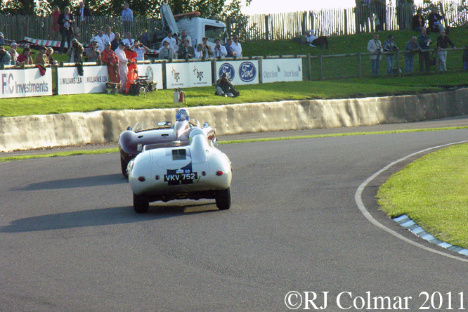 Jaguar E2A, Goodwood Revival  