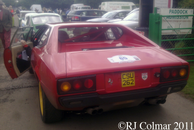 Dino 308 GT 4, Tour Britannia, Castle Combe