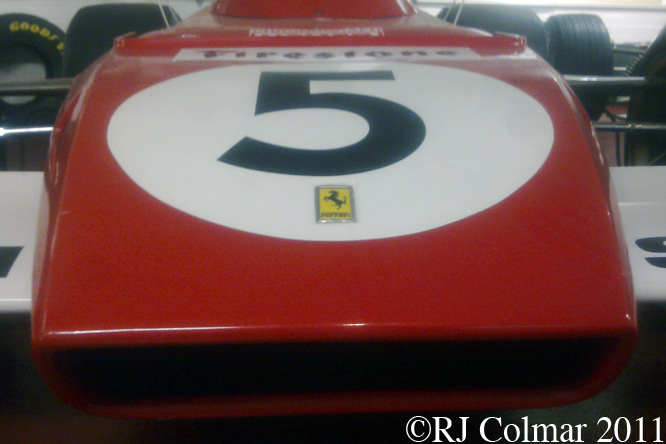 Ferrari 312 B2, Donnington Museum