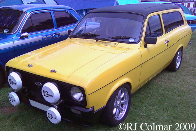 Ford Escort 1300L, Castle Combe