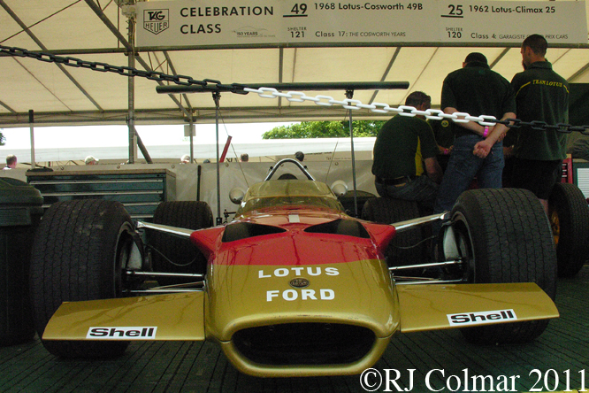 Lotus 49B, Goodwood, FoS