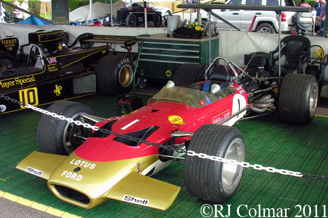 Lotus 49B, Goodwood, FoS