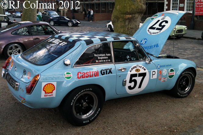 MG C GT, Sebring Replica, Avenue Drivers Club, Queens Sq, Bristol