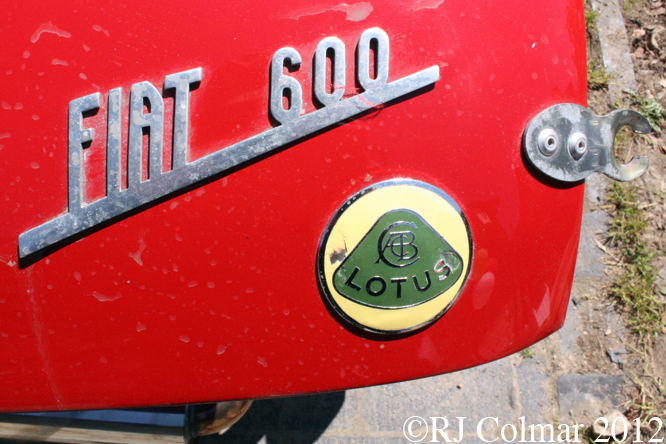Tornado FIAT 600D GT Lotus Twin Cam, Middle Barton Garage