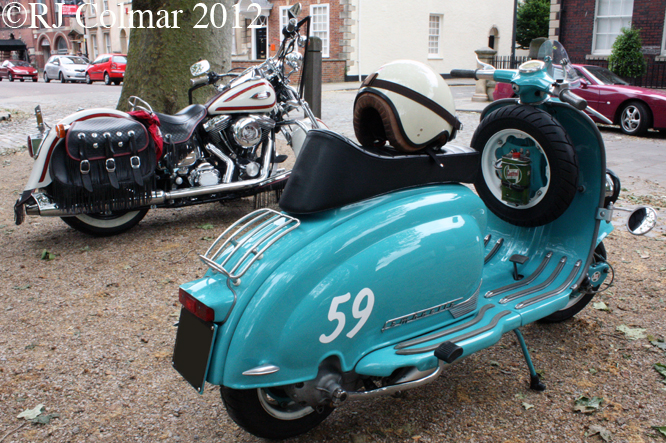 Lambretta, Harley Davidson, Avenue Drivers Club, Queens Square, Bristol