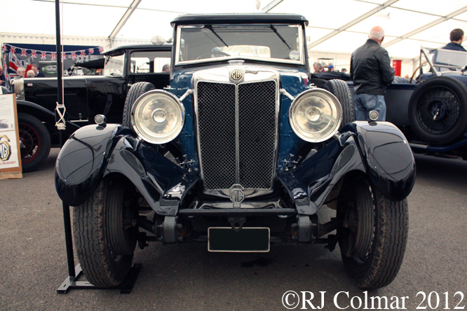 MG 18/80 Six deluxe Saloon Mk II, Bristol Classic Car Show
