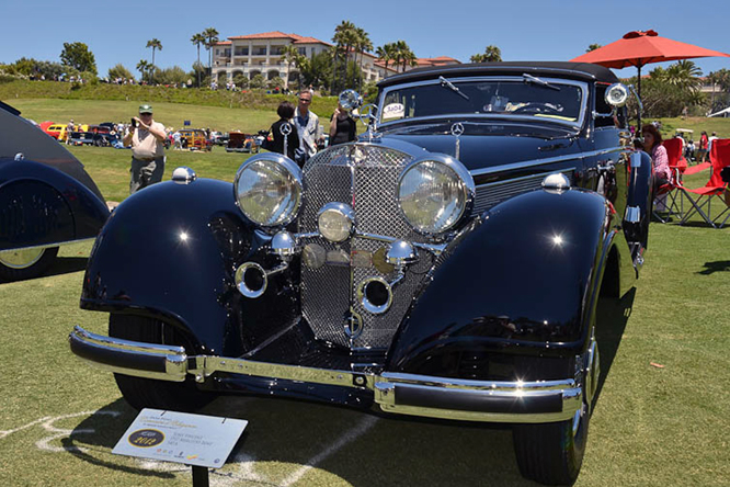 Mercedes Benz 540 K, Dana Point Concours d'Elegance
