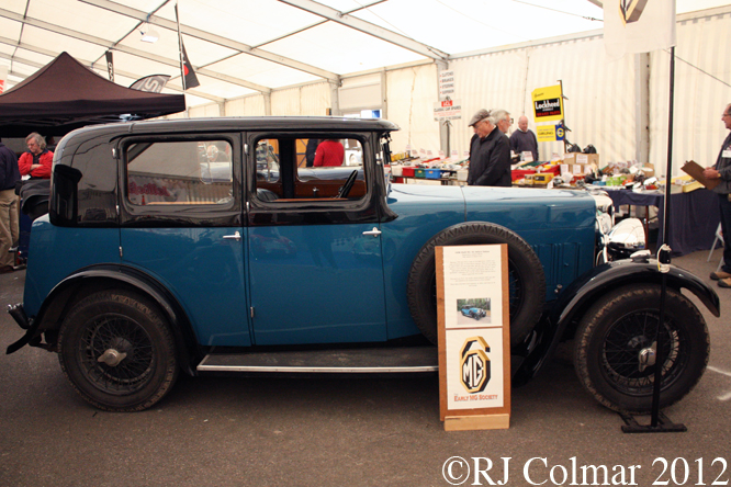 MG 18/80 Six deluxe Saloon Mk II, Bristol Classic Car Show