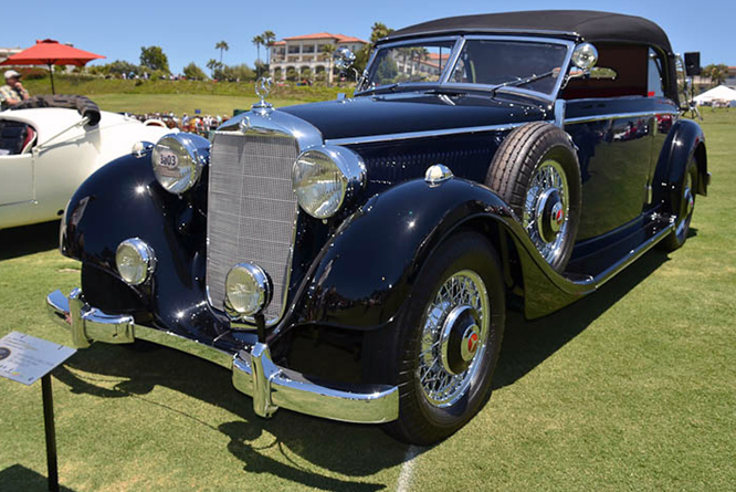 Mercedes Benz 320 Cabriolet B, Dana Point Concours d'Elegance