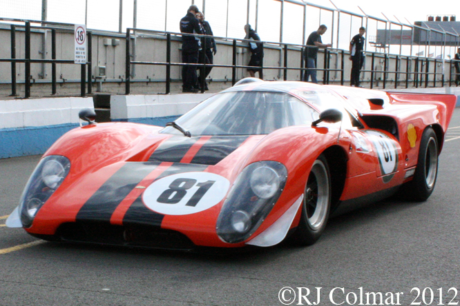 Lola T70, Donington Park Test Day