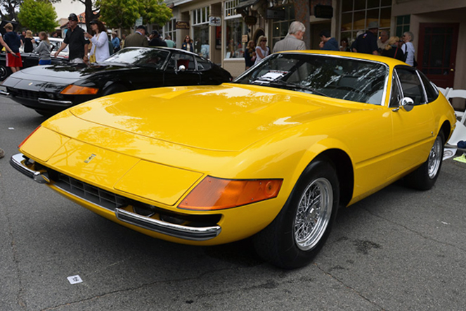 Ferrari 365 GTB/4, Carmel by the Sea, Concours On The Avenue
