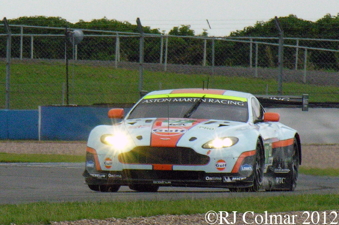 Aston Martin V8 Vantage, Donington Park Test Day