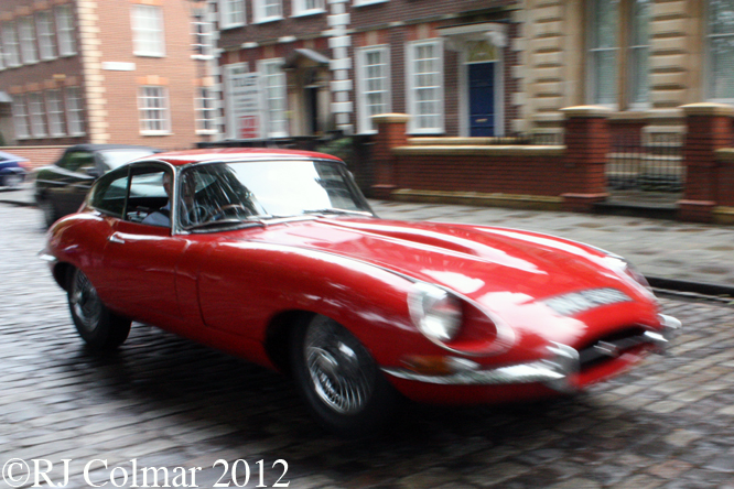 Jaguar E-type, Avenue Drivers Club, Queen Square, Bristol