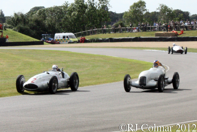 Mercedes Benz W154 and W25, Goodwood Revival