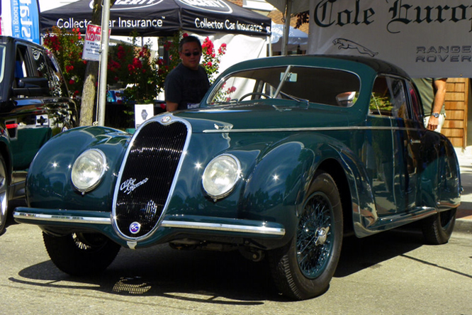 ALFA Romeo 6C 2500 Sport Touring Berlinetta, Danville Concours d' Elegance