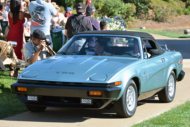 Triumph TR8, Niello Serrano Concours d'Elegance