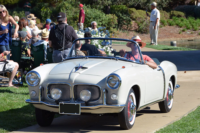 FIAT 1200 TV Spider, Niello Serrano Concours d'Elegance