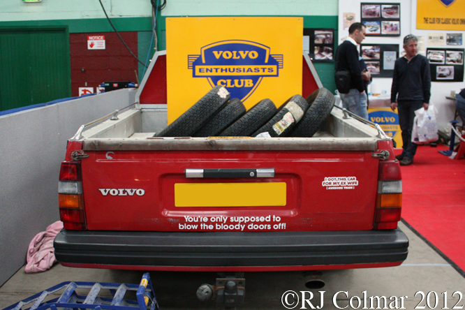 03 IMG_5572sc Volvo 740 GL Pick Up, Bristol Classic Car Show, Shepton Mallet