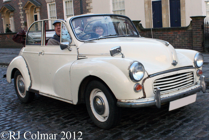 Morris Minor 1000, Avenue Drivers Club, Queen Sq, Bristol