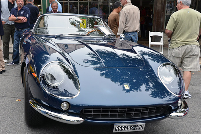 Ferrari 275 GTB/4, Concours by the Sea, Carmel