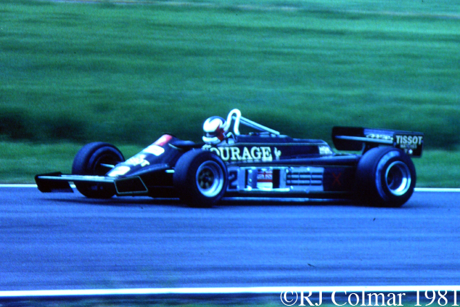 Lotus Ford 87, British Grand Prix, Silverstone