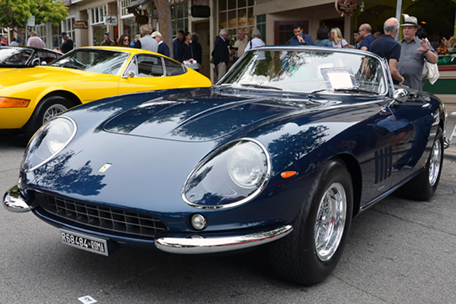 Ferrari 275 GTB/4, Concours by the Sea, Carmel