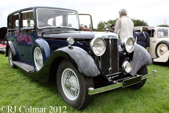 Daimler 32 hp Straight Eight Limousine, Classics at the Castle, Sherborne