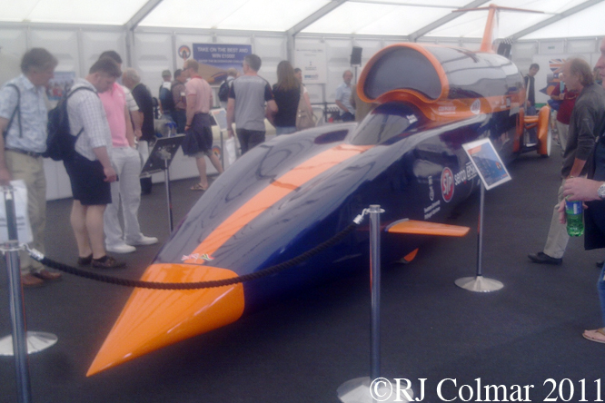 BLOOHOUND SSC, Mock Up, Goodwood Festival Of Speed