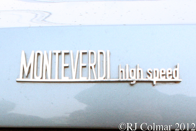 Monteverdi High Speed 375L, Auto Italia, Brooklands