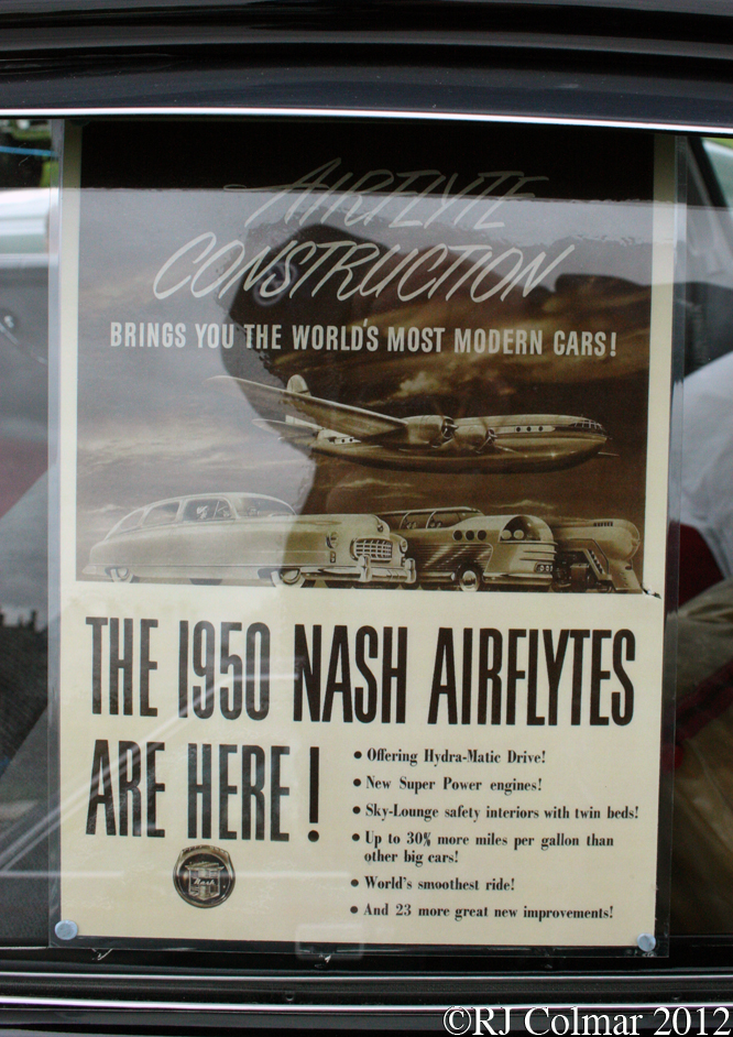 Nash Airflyte Ambassador, Classics at the Castle, Sherbourne 