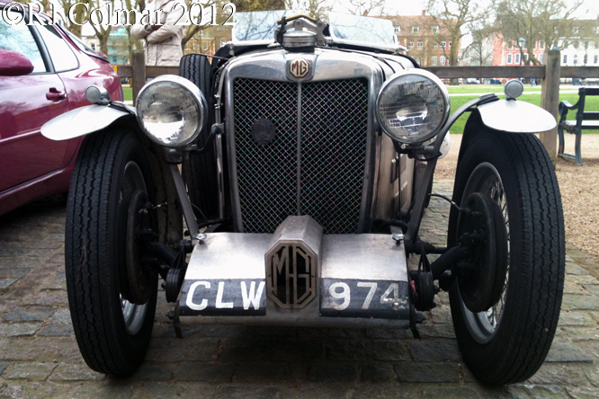 MG Q Type Replica, Avenue Drivers Club, Queen Square, Bristol